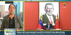 Presidente de Venezuela califica de fructífera la gira por China