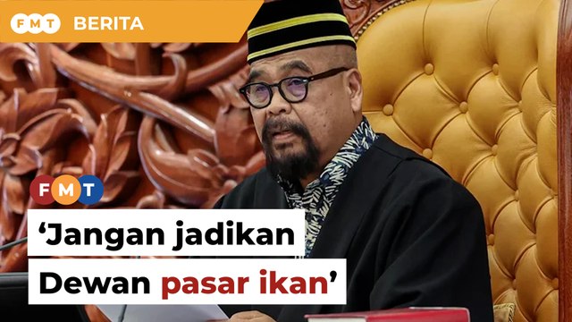 Jangan jadikan Dewan ‘pasar ikan’, Ahli Parlimen diberitahu