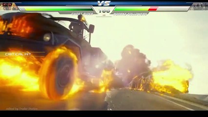Ghost Rider vs. Blackout with Healthbars