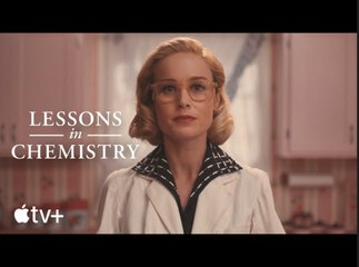 Lessons in Chemistry | Official Trailer - Brie Larson, Lewis Pullman | Apple TV+