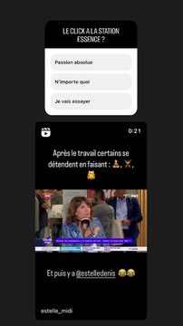 Sur Instagram, elle a même fait un sondage à ses abonnés pour connaître leurs habitudes