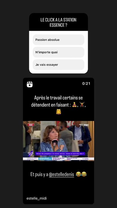 Sur Instagram, elle a même fait un sondage à ses abonnés pour connaître leurs habitudes