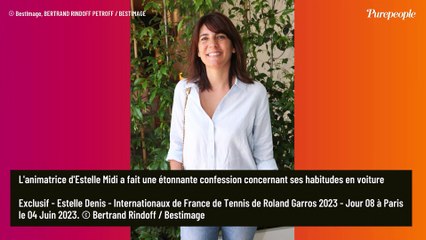 Estelle Denis se confesse sur cette surprenante "passion" qui la prend à chaque fois qu'elle est en voiture