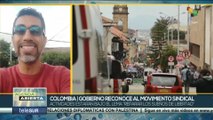 Colombia: Gobierno de Gustavo Petro reconoce al movimiento sindical