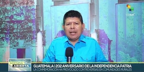 Guatemala conmemora 202 aniversario de la Independencia Patria
