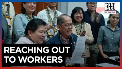 Labor signs agreement with Negros Oriental for provincial office