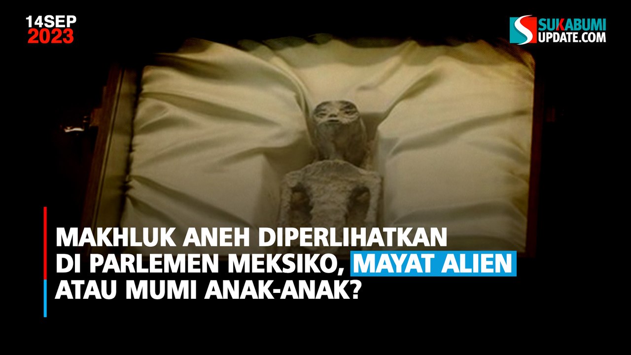 Makhluk Aneh Diperlihatkan di Parlemen Meksiko, Mayat Alien atau Mumi Anak-anak?