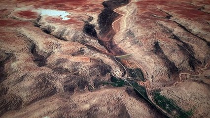 Mapa animado de Derna, en Libia, antes de las mortíferas inundaciones