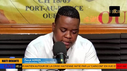 Pascal Adrien reyaji sou dosye rivyè masak la