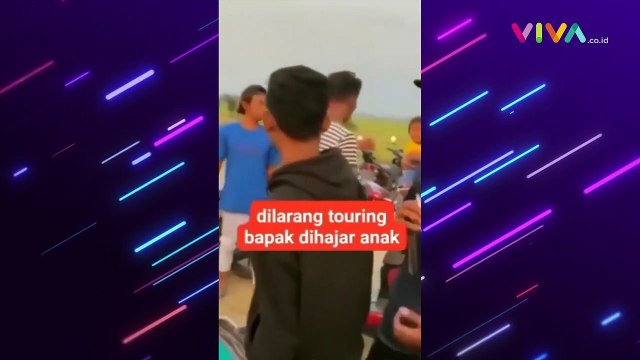 Gegara Hal Sepele, Anak Hajar Sang Ayah di Tempat Umum