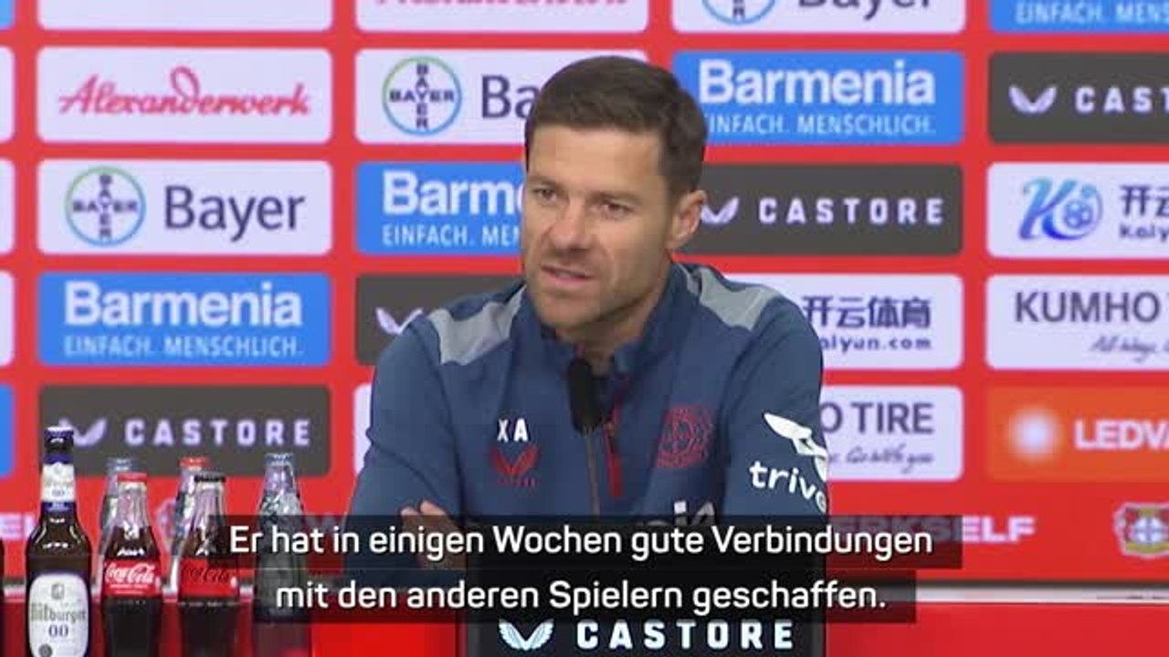 Xabi schwärmt von Boniface: "Ein super Typ"