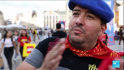Rugby : les supporters à Lille pour France-Uruguay