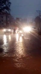 राजधानी में जमकर बरसे बादल