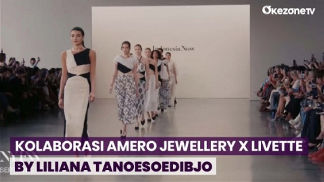 Kolaborasi AMERO Jewellery X Livette by Liliana Tanoesoedibjo Sukses Memukau di New York Fashion Week