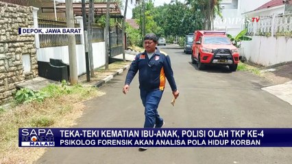 Polisi Gandeng Apsifor untuk Mendalami Pola Hidup Ibu dan Anak di Cinere Sebelum Ditemukan Tewas