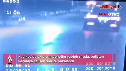 Kadıköy'de trafik magandası dehşet saçtı: Drif yaptı, kırmızı ışıkta geçti