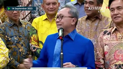 [FULL] Isi Pertemuan Prabowo dan Ketum Parpol Koalisi Indonesia Maju di Markas Golkar