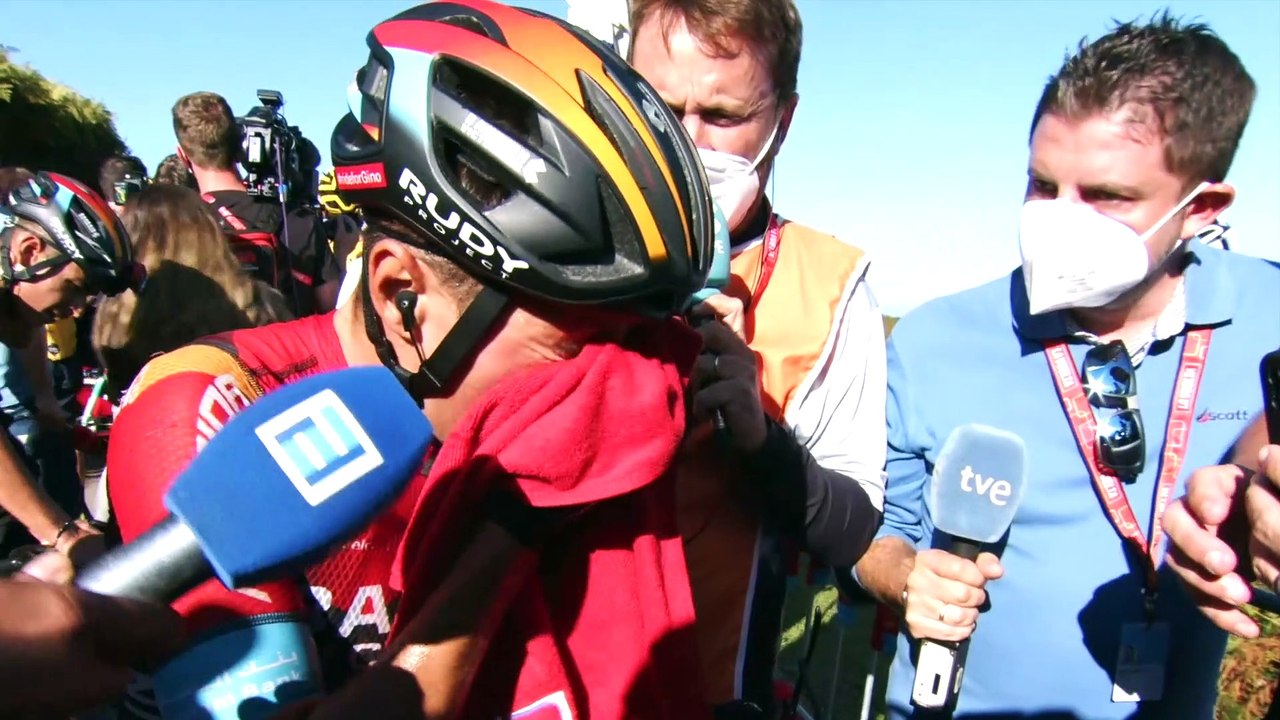 Tour d'Espagne 2023 - Mikel Landa :  "Queria deixar Juan Ayuso para trás, mas ele tinha-me marcado e depois não quis colaborar"