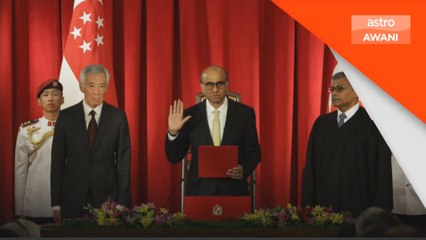 Tharman angkat sumpah jawatan Presiden ke-9