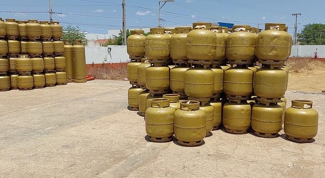 Preço do gás de cozinha em Sousa varia de R$ 95 a R$ 105; confira pesquisa feita pelo Olho Vivo