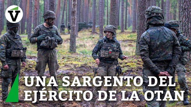 La lección de la sargento Verónica Marcos a las puertas de Rusia: Aquí no hay diferencias entre hombres y mujeres