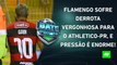 E AGORA, Sampaoli? Flamengo LEVA 3 do Athletico, e PRESSÃO é ENORME; SPFC TAMBÉM PERDE | BATE PRONTO