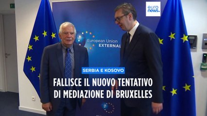 Serbia-Kosovo, fallisce il nuovo tentativo di mediazione dell'Ue