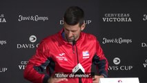 Coupe Davis - Quand Djokovic prend un cours d'espagnol en pleine conférence de presse