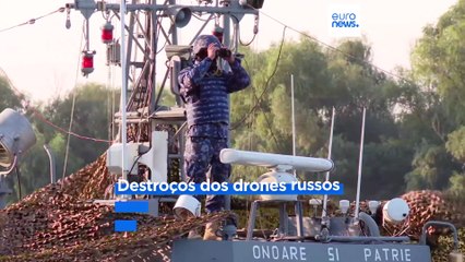 Roménia constrói abrigos em partes de fronteira com Ucrânia