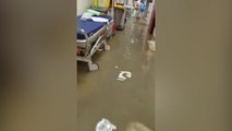 Las impactantes imágenes del hospital de La Paz inundado por ‘culpa’ del metro
