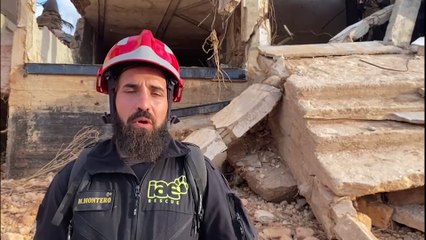 Bomberos españoles en el infierno de Derna: "El panorama es desolador"