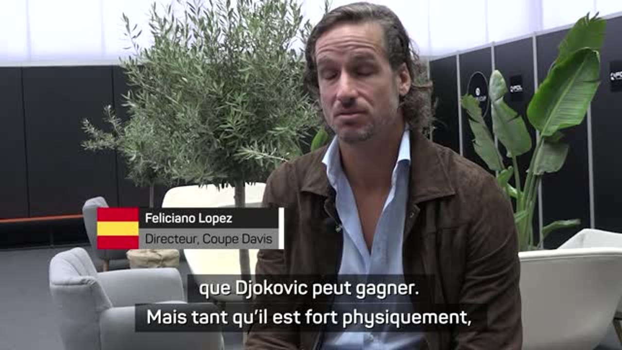 Coupe Davis - Lopez : "Djokovic peut gagner encore trois ou quatre Grands Chelems"