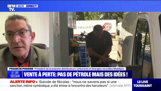 Vente à perte du carburant: C'est une catastrophe , affirme Francis Pousse (Mobilians)