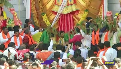 Garika  Maladharana To Khairatabad Ganesh _  Ganesh Chaturthi 2023  _ V6 News