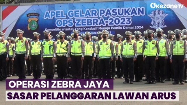 Kerahkan 2900 Personel Gabungan, Operasi Zebra Sasar Pelanggaran Lawan Arus