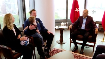 Erdoğan'dan Elon Musk'ın oğluna: Topla arası iyi mi, pişşt, X, X