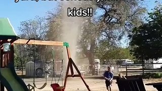 Adventures with a Mini Tornado in Our Yard - Fun for the Whole Family!