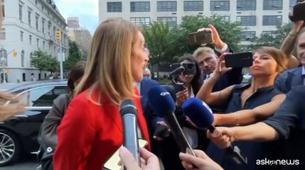 Migranti, Metsola vede Tajani a NY: "Ue passi dalle parole ai fatti"