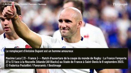 Coupe du monde de rugby : Maxime Lucu en couple avec une superbe blonde qui l'accompagne partout