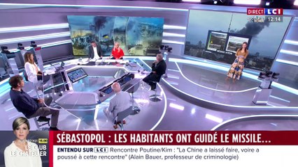 Sebastopol : les habitants ont guidé le missile - Laura Pouget sur LCI (14/09/2023)