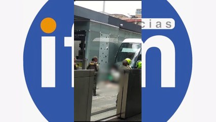 Murió peatón atropellado por el Tranvía de Ayacucho