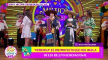 Aída Cuevas y su hija cantan 'Herencia'