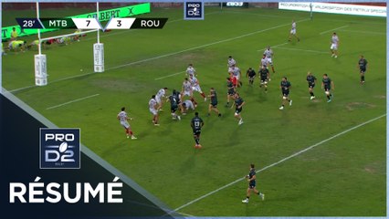 PRO D2 Saison 2023/2024 J05 - Résumé US Montalbanaise-Rouen Normandie Rugby