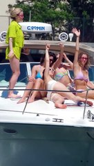 Sippin Champagne on Yachts Miami s Glam Squad