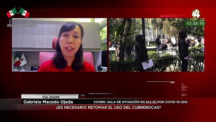 ¿Es necesario retomar el uso del cubrebocas? Gabriela Macedo Ojeda comparte su opinión al respecto