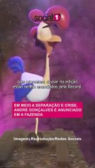 Em meio a separação e crise, ANDRÉ GONÇALVES é anunciado em A FAZENDA