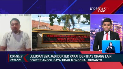 Kesaksian Dokter Anggi Yurikho, Korban Pencurian Identitas Dokter Gadungan Susanto!