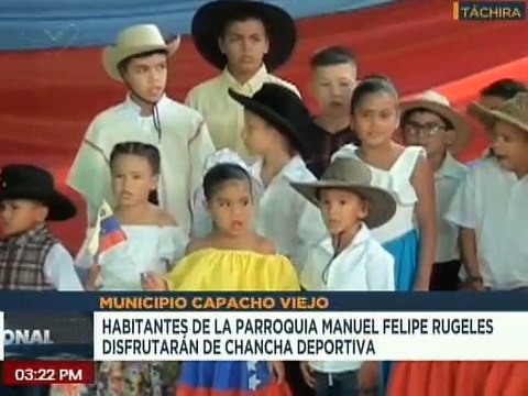 Táchira | Plan Cancha Tricolor rehabilita diferentes espacios en al comunidad de Santanita