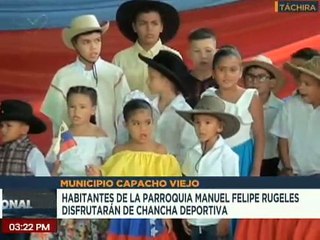 Táchira | Plan Cancha Tricolor rehabilita diferentes espacios en al comunidad de Santanita