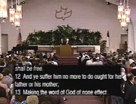 Traditions Vs Commandments - Chuck Smith Sermon